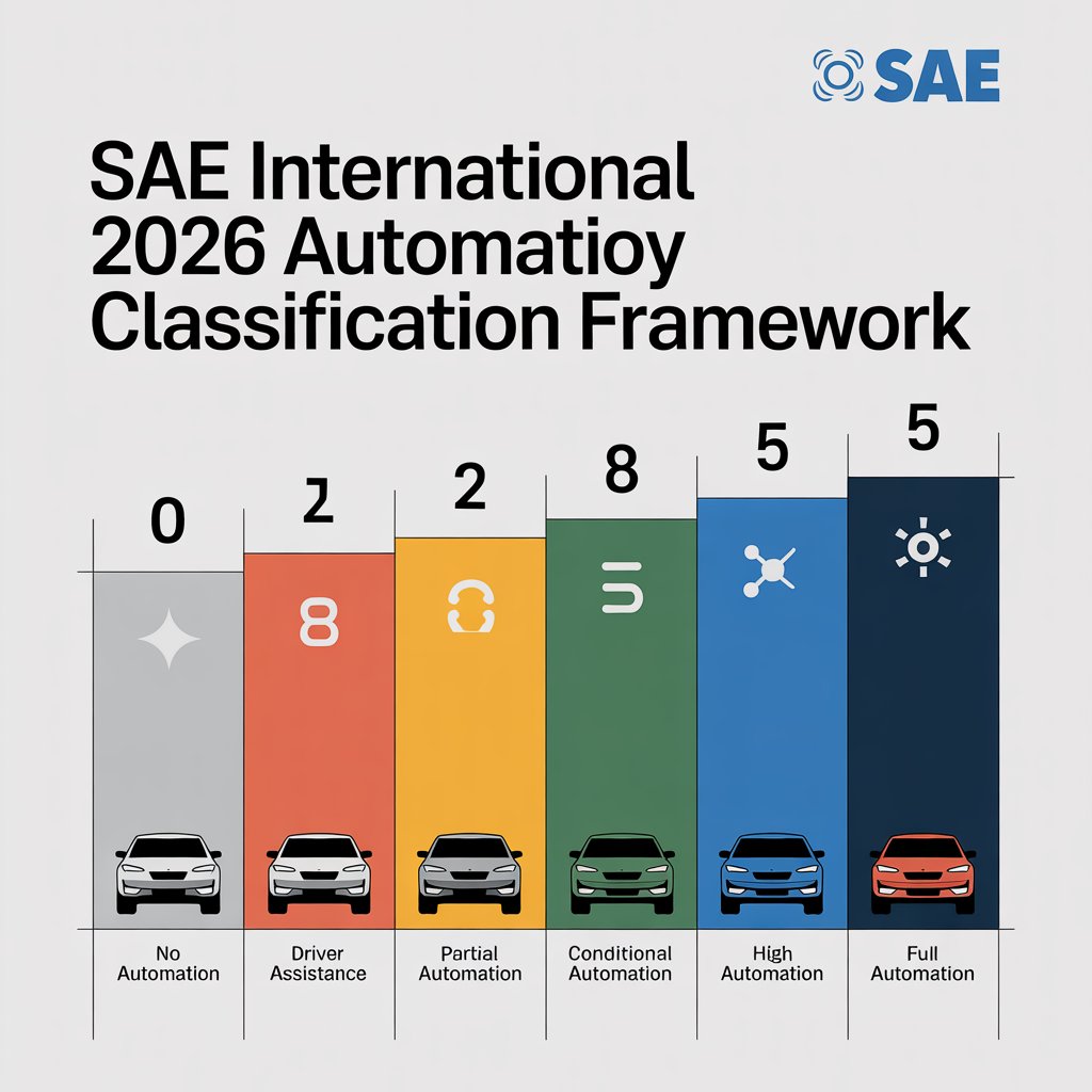 SAE International’s updated 2026 autonomy classification framework